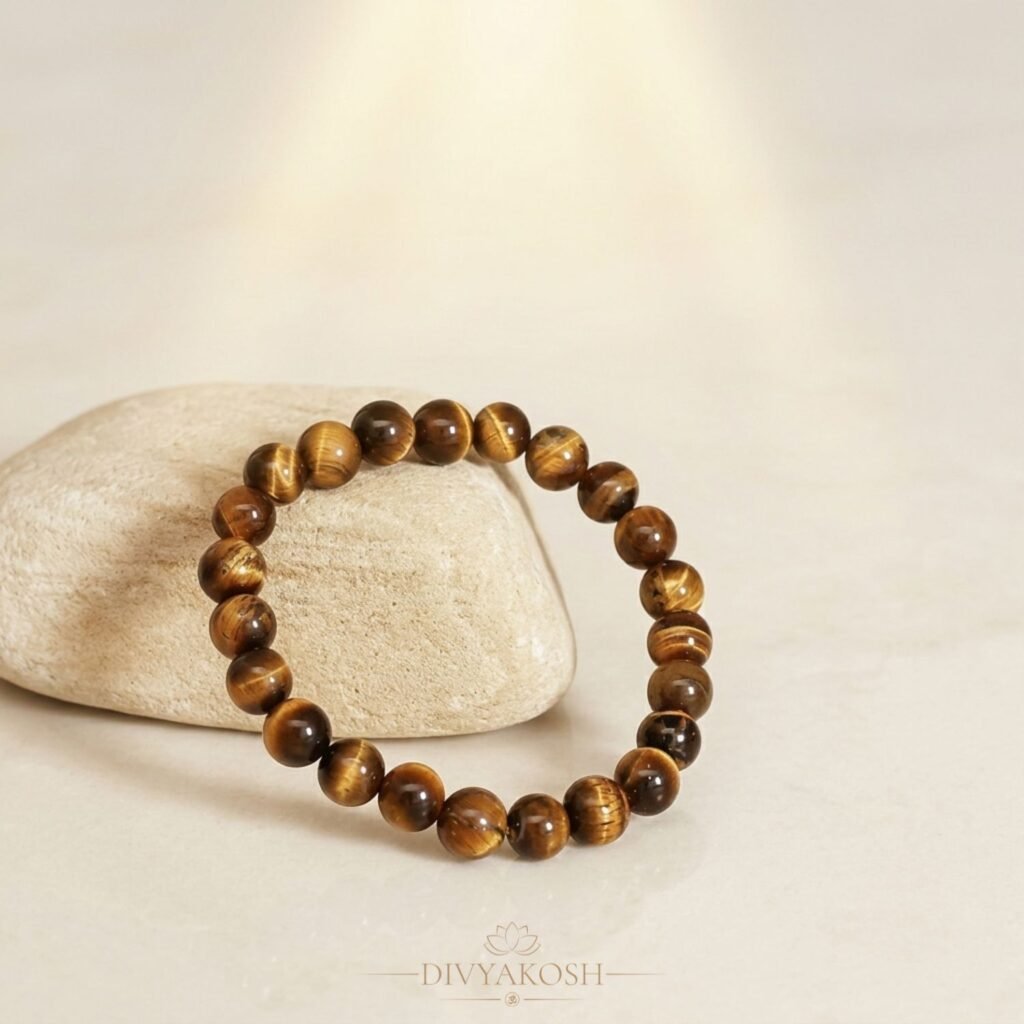 Natural Tiger Eye Bracelet – Divyakosh