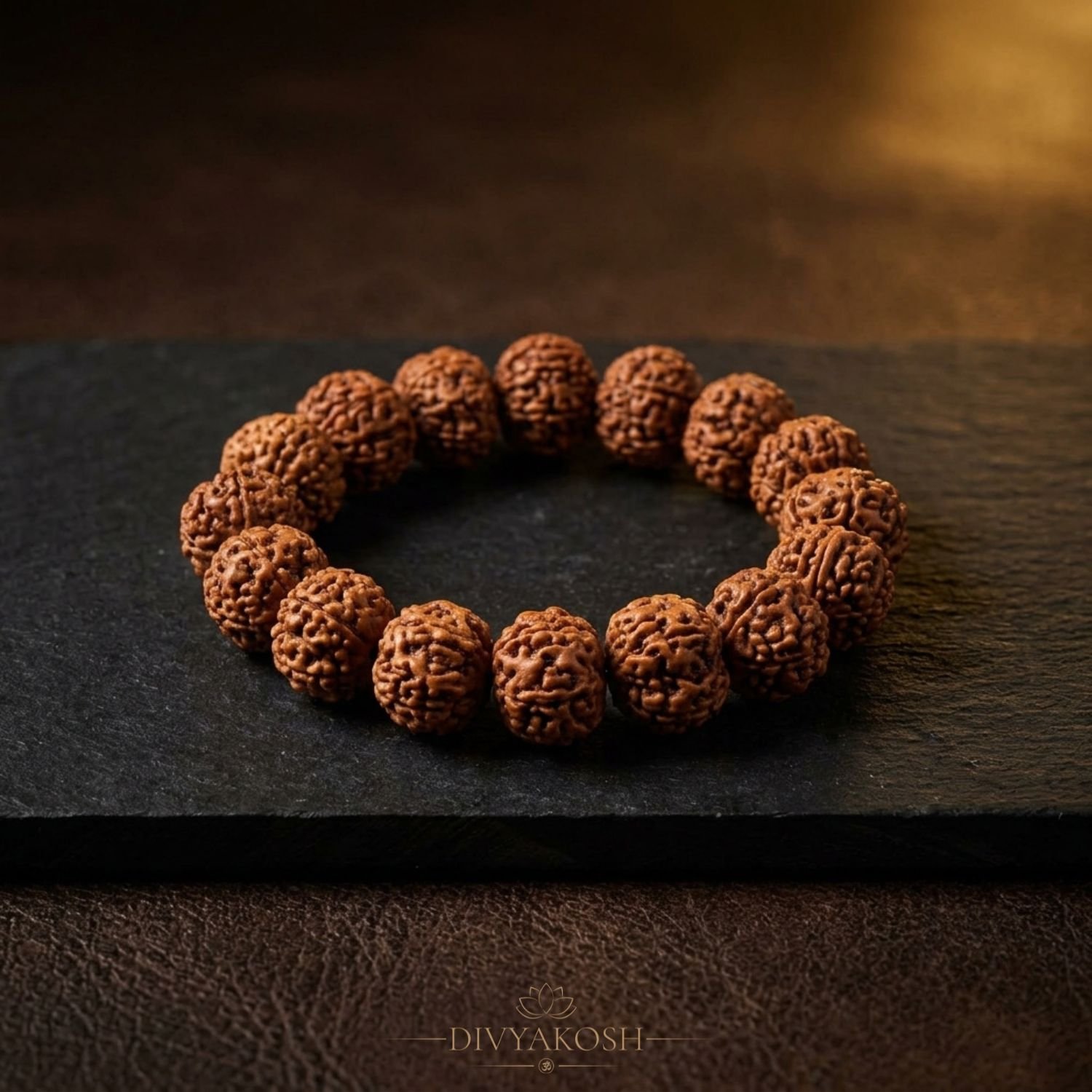 Natural 7 Mukhi Rudraksha Brecelet